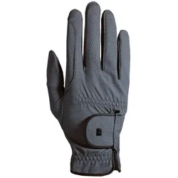 Roeckl ROECK-GRIP Reithandschuhe anthrazit grau, Handschuhgröße: 6.5