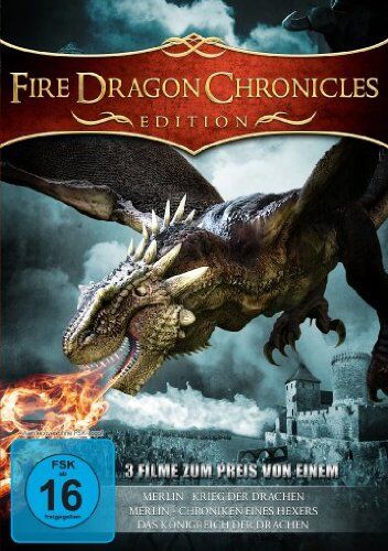 Mark Atkins - Fire Dragon Chronicles Edition (Merlin und der Krieg der Drachen / Merlin - Die Chroniken eines Hexers / Das Königreich der Drachen) [Collector's Edition] - Preis vom 30.09.2026 22:30:23 h