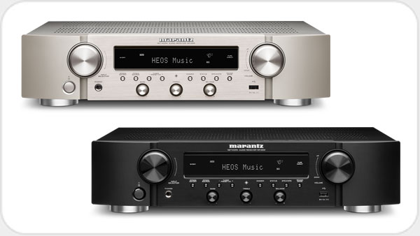 Marantz NR 1200 Slimline Netzwerk Receiver mit Heos *silber* MA06989