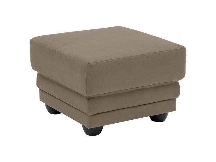Livetastic Hocker, Grau, Kunststoff, quadratisch, 65x46x65 cm, Made in EU, Stoffauswahl, Wohnzimmer, Hocker, Sitzhocker