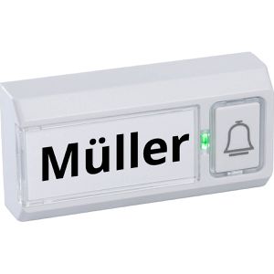 ChiliTec Türklingel Pilota Porta 23588 Funk Sender, bis 150m, wasserdicht, LED-Blinken