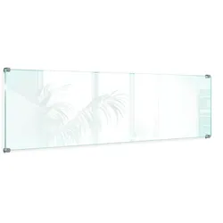KÜCHENRÜCKWAND 100 x 30 cm Transparente Glasplatte