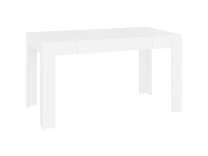Table de Salle à Manger - Maison Intérieur - Blanc - 140x74 5x76 cm