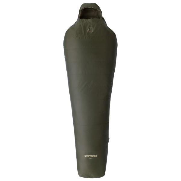 Nordisk - Knuth +10° Mummy Sleeping Bag - Kunstfaserschlafsack Gr M - bis 175 cm Zip: Left Grün