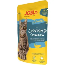 Josera JosiCat Katzennassnahrung 85g Dose Codfish 14 x 85g