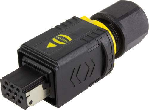 HARTING 09451459011 Kabelsteckverbinder Gesamtpolzahl: 10 1St.