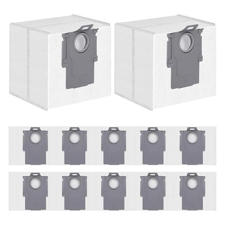 Roborock VACUUM ACC DUST BAG 12PCS/WHITE H5 8.04.0032 (12x) (8.04.0032)