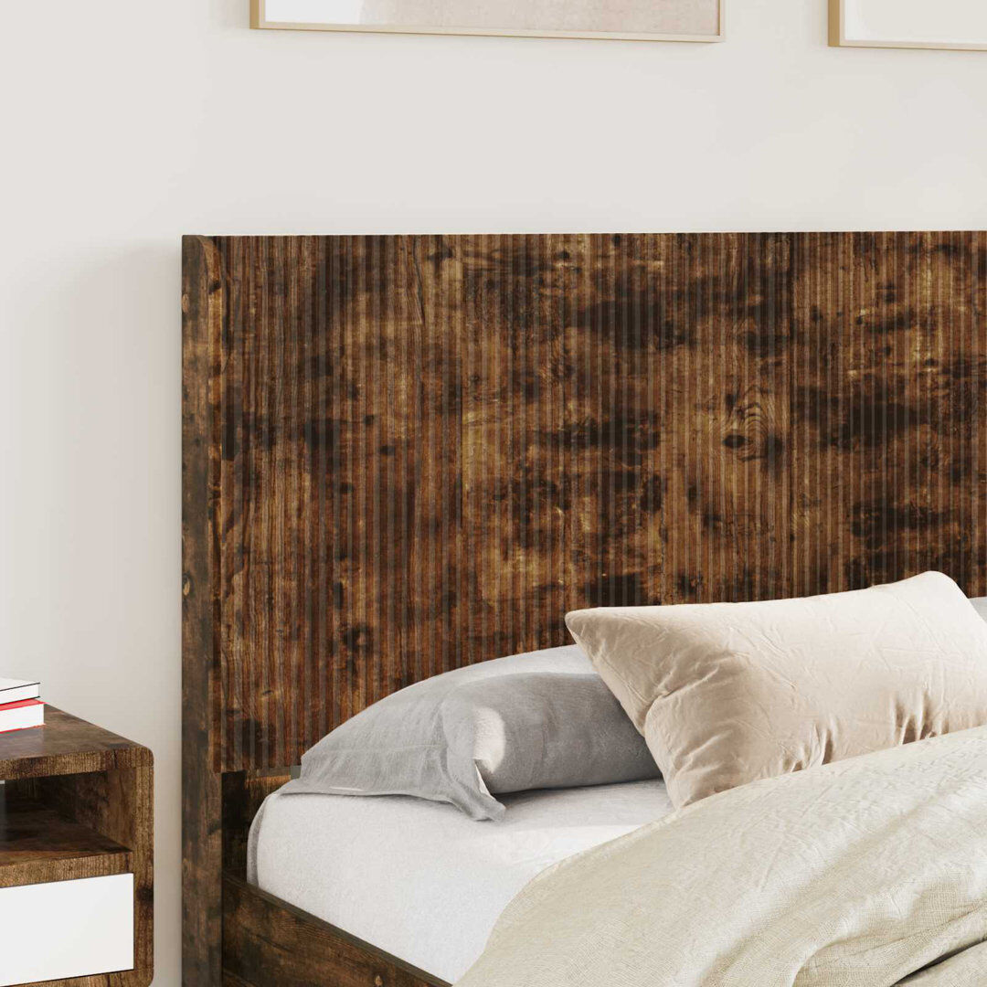 Rio Panel Headboard Smoked Oak Small Double (4')