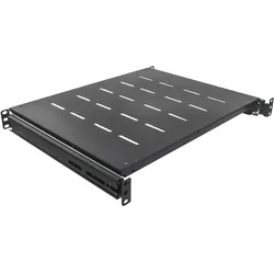 Intellinet Rack Regal (Gleitschübe), Serverschrank Zubehör, Schwarz