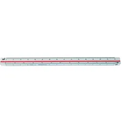 Dreikantmaßstab Berufsschule 30cm