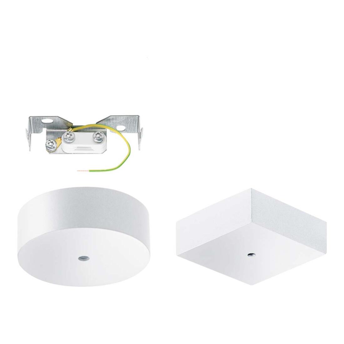 Trilux Deckenanschlussdose eckig, si-gr ZAE 03 (4691800)