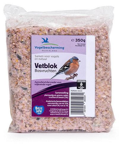 CJ Wildbird Wildbird VBN vetblok Bosvruchten 350g