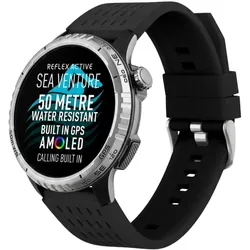 Reflex Active SEA VENTURE 400 R 50m Schwimmfeste AMOLED GPS Smartwatch mit Schwarzem (40 mm, ohne SIM), Smartwatch