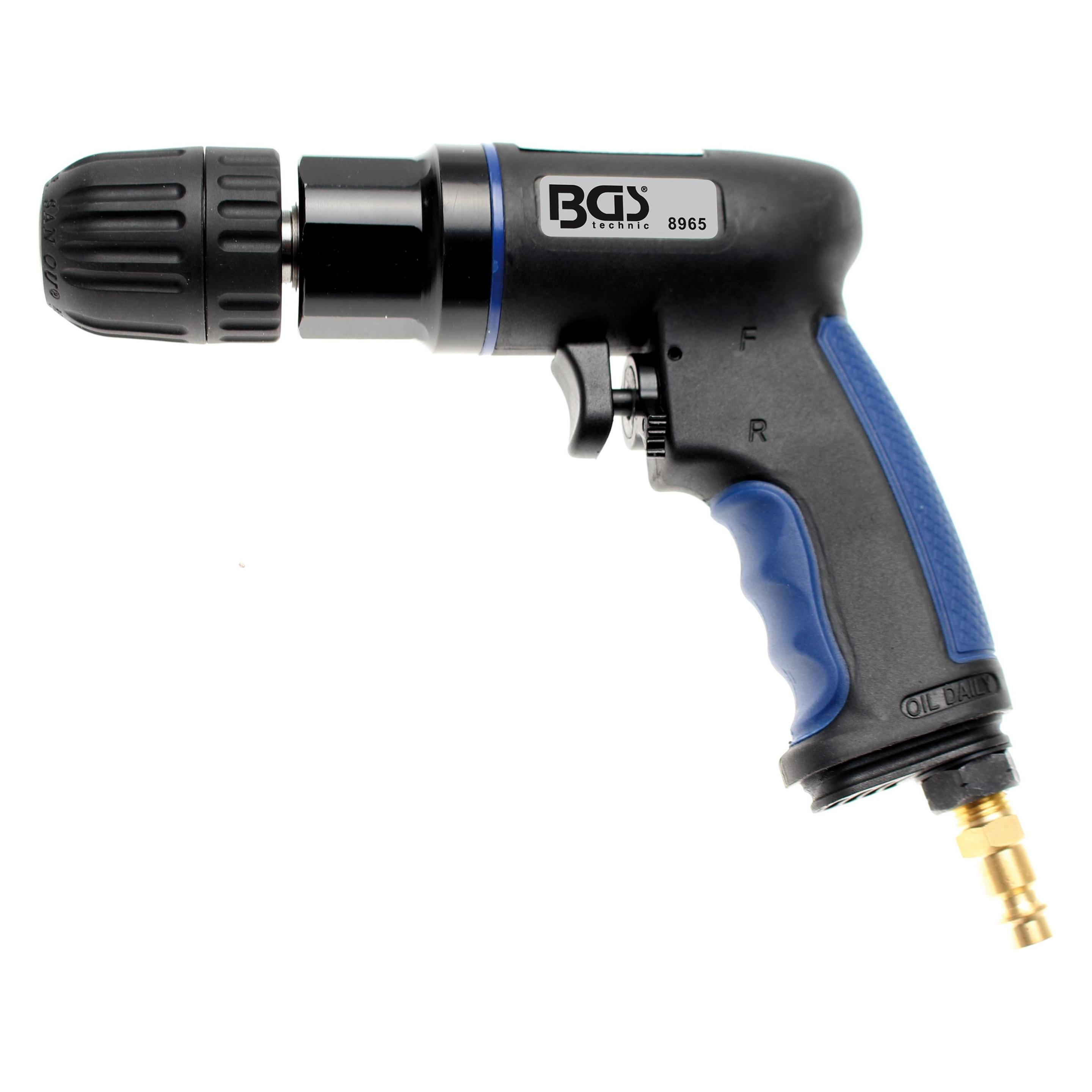 BGS Druckluft-Bohrmaschine mit 10 mm Schnellspannfutter (Bohrmaschine) (8965)