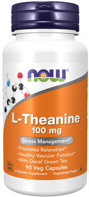 Now L-Theanine 100 mg 90 cápsulas