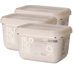 1350g Schwarzkopf Professional BLONDME Premium Lightener 9+ Set (3 x 450g)