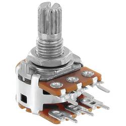 Alpha RV16A01F20KB10KM RV16A01F20KB10KM Dreh-Potentiometer Stereo 0.2 W 10 kΩ 1 St.