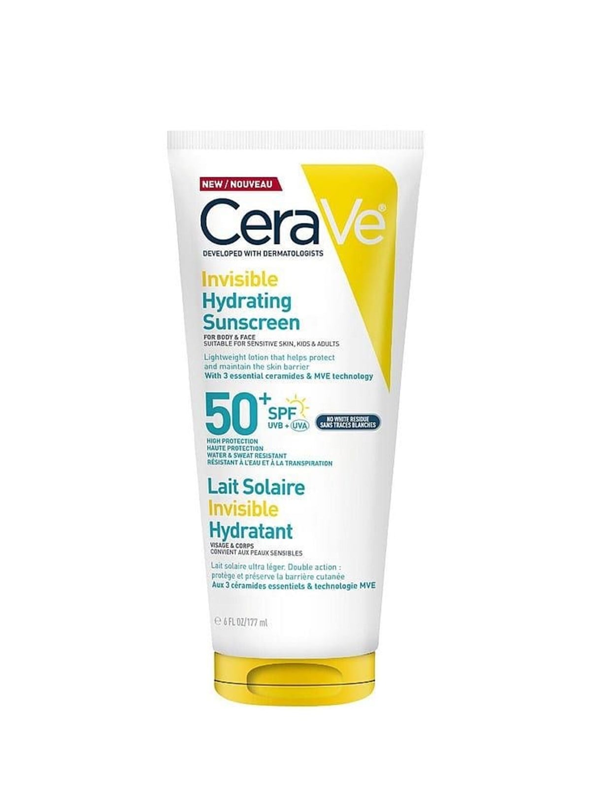 CeraVe Invisible Hydrating Sunscreen SPF50+