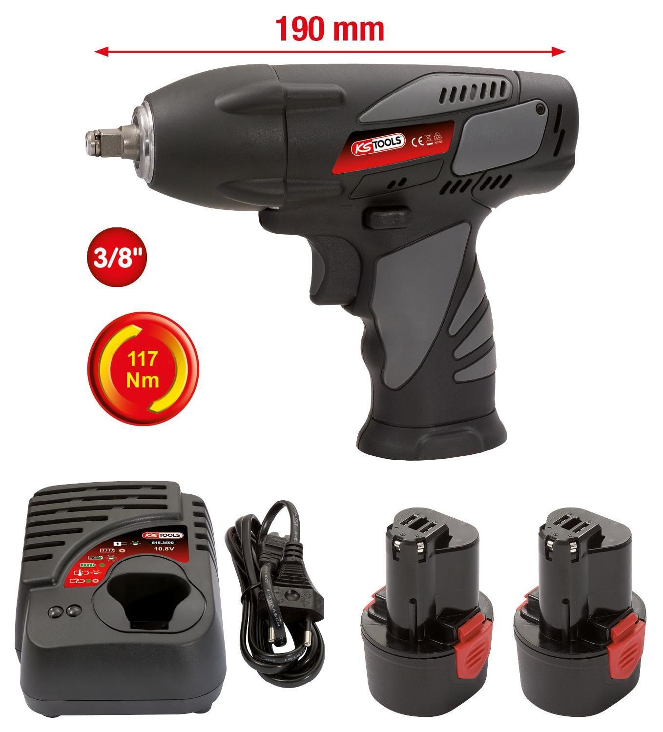 KS Tools 515.3516 Slagschroevendraaier