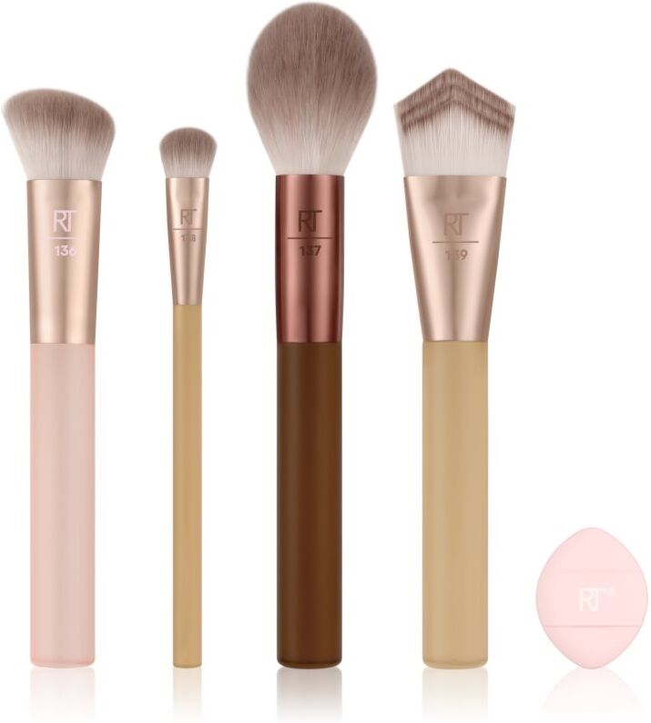 Real Techniques New Nudes Blurred Base Kit kit de pinceaux 5 pcs