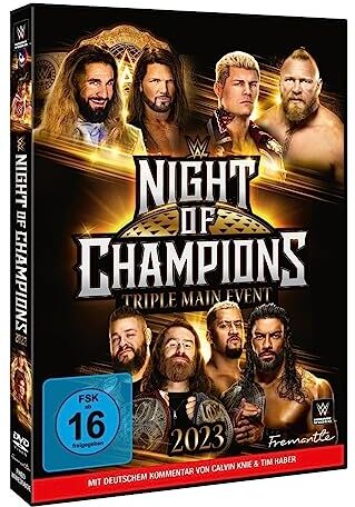 WWE: NIGHT OF CHAMPIONS 2023 [1 DVD] - Preis vom 17.10.2026 19:25:27 h