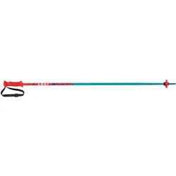 Leki Kinder Skistöcke Rider Rot - 95 - 95
