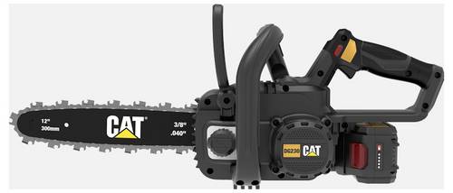 Caterpillar Akku Akku-Kettensäge inkl. Akku, inkl. Ladegerät Schwertlänge 300mm