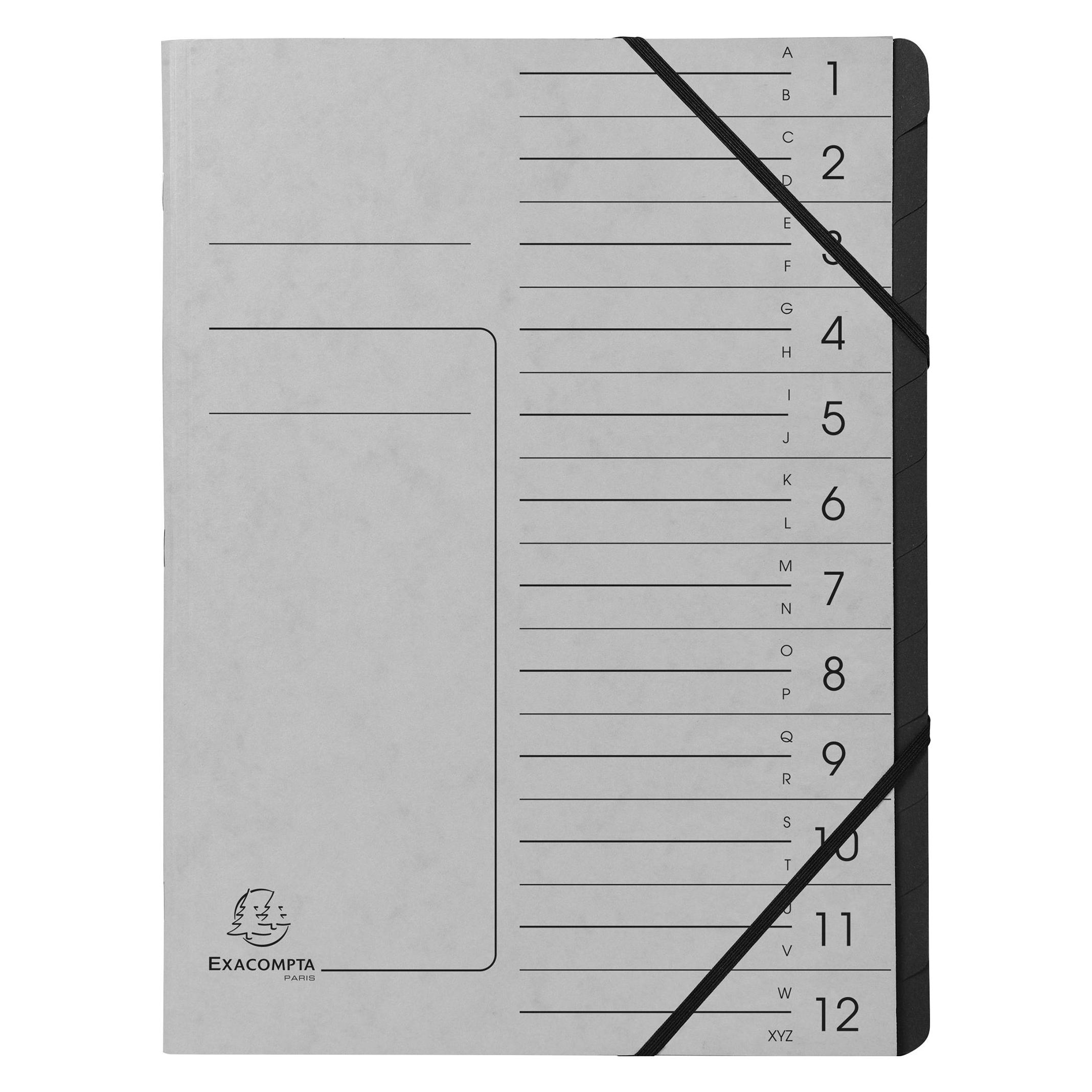 Exacompta Geheftete Ordnungsmappen (A4) (541211E)