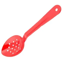 Servierlöffel aus perforiertem Polycarbonat - Rot 320 mm - Equipementpro