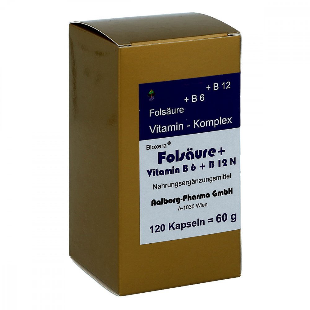 FBK-Pharma GmbH Folsäure+vitamin B6+b12 Komplex N Kapseln 12569018