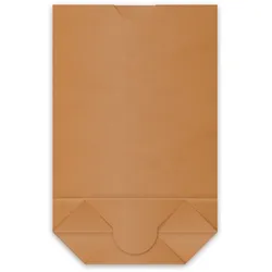 Kreuzbodenbeutel (PAP) kraft 28 x 45 cm `5kg`