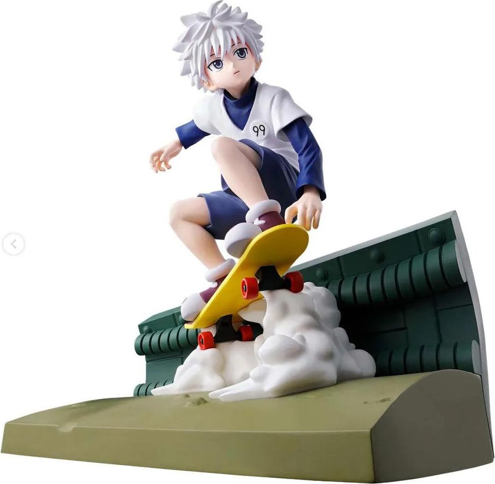 Banpresto Killua Zoldyck figuur uit de Hunter x Hunter Memorable Saga serie, 8 cm