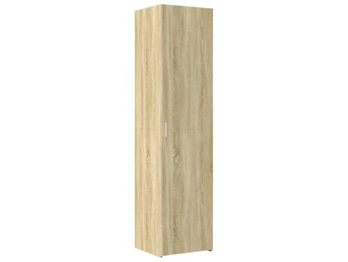HGFDVCMR Highboard Sonoma-Eiche 50x42,5x185 cm Holzwerkstoff Schrank Schlanker Mehrzweckschrank mit Türen und Fächern für Ordnung im Wohnzimmer, Schlafzimmer und Flur.