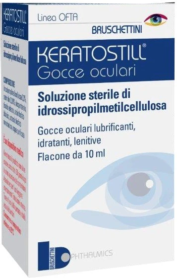GIULIANI SpA Bruschettini, Keratostill Gocce Oculari, 10 ml