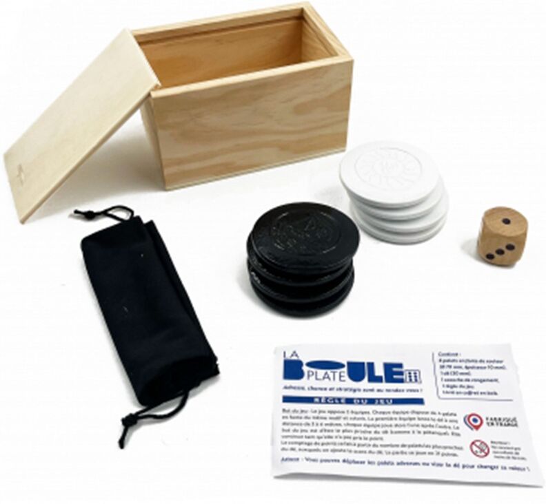 Cadetel Jeu de la boule plate - Jeu de palets sur terre