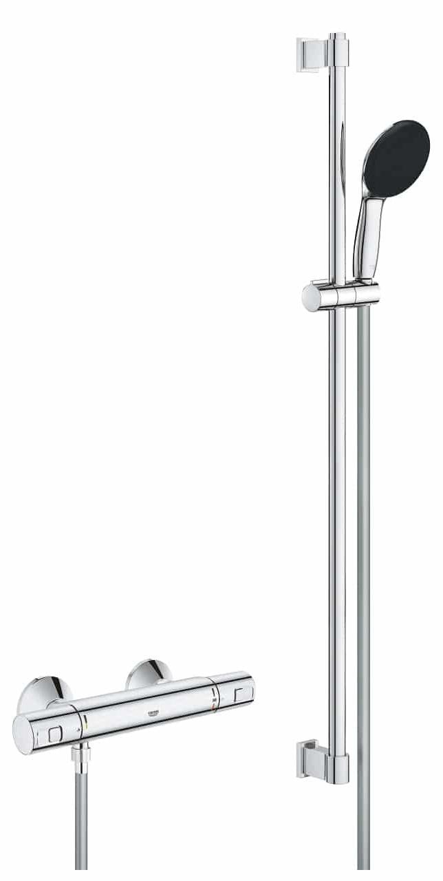 Grohe Precision Start doucheset met thermostaat, chroom