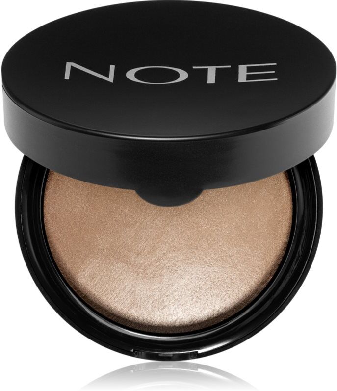 Note Cosmetique Baked Powder baked brightening powder shade 02 Honey Warm 10 g