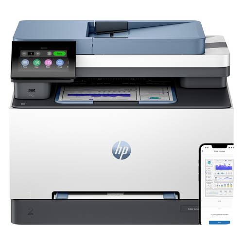 HP Color LaserJet Pro MFP 3302 fdwg Multifunktionsdrucker Laser Farbe A4 Drucker, Scanner, Kopierer, Fax WLAN, USB, LAN, Duplex