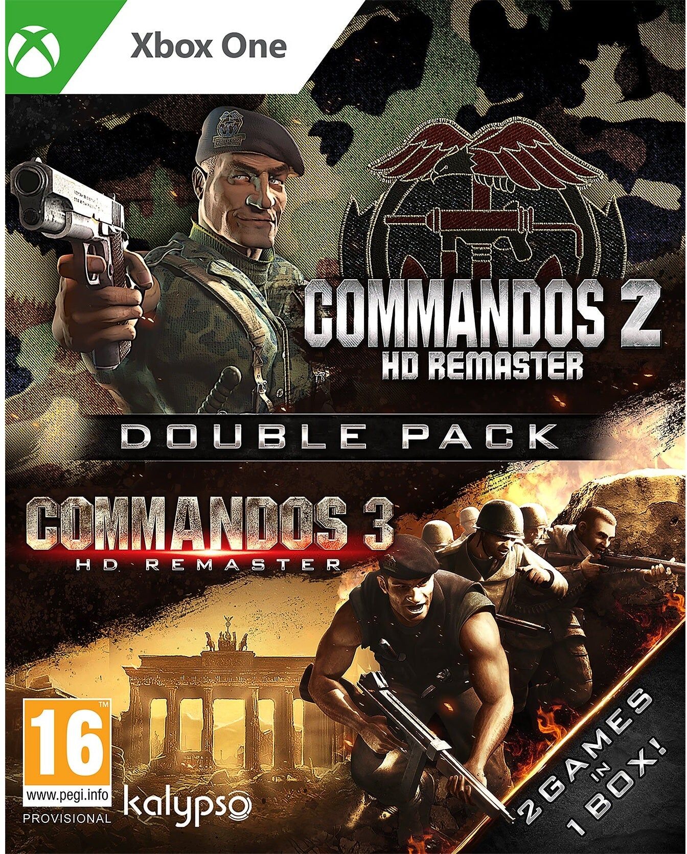Kalypso Media Commandos 2 & 3 – HD Remaster Double Pack for Xbox One (Disc)