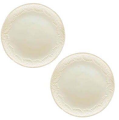Global Crafts Encantada Handmade Pottery 11.75 Dinner Plates