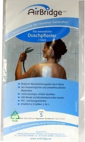 Discountmed e.K. Medizintechnik & Großhandel DUSCHPFLASTER 3D 128x183 mm 2 St.