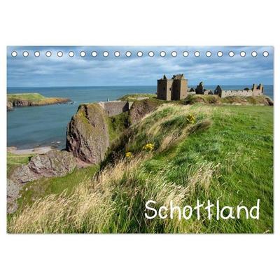 Schottland (Tischkalender 2027 DIN A5 quer), CALVENDO Monatskalender