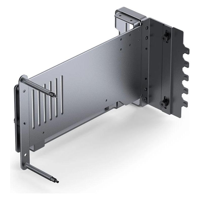 Jonsbo A50 vertikaler Grafikkartenhalter, PCIe 5.0 Kabel, 175mm - grau (A50 GRAY)