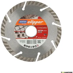 Norton Clipper disque diamanté STANDARD BETON TURBO 230x22,23 mm 70184608580