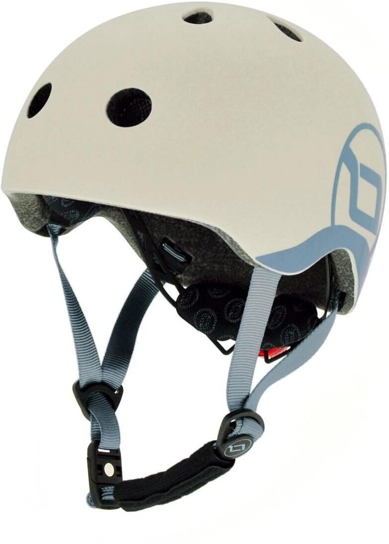Fahrradhelm "Scoot and Ride Beige, XS-S", beige (natur), Helme, Kopfumfang: 45cm - 51cm, Fahrradhelm natur Kopfumfang: 45cm - 51cm