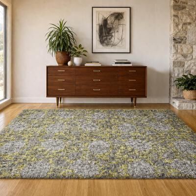 Addison Rugs Premium Washable Super Soft Floral Schaller Dream Shag Rug