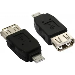 INLINE Micro-USB Adapter Micro-A Stecker an USB-A Buchse