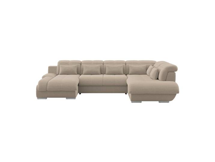 Wohnlandschaft Multi mit Schlaffunktion braun