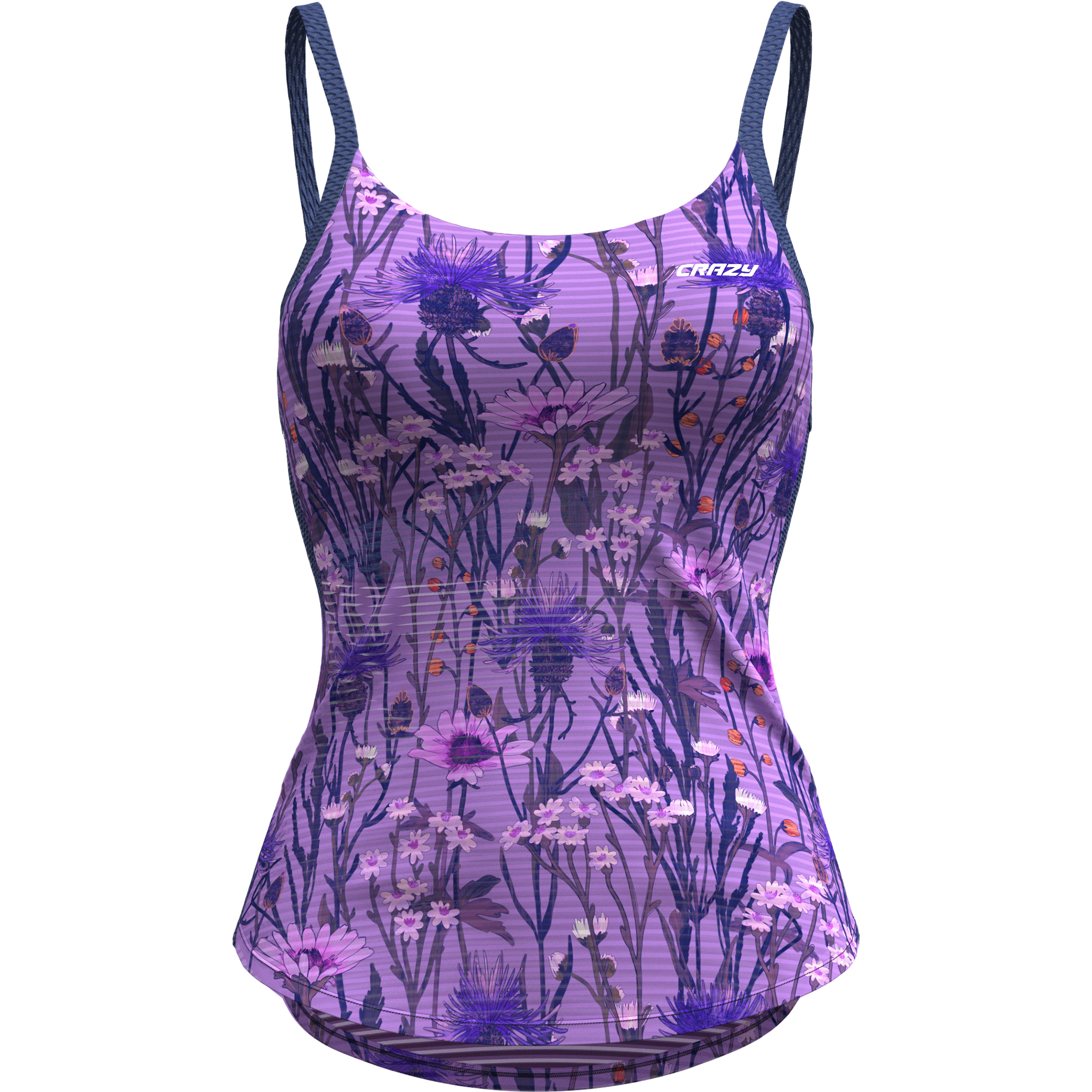 Crazy Shiny Top Damen Tanktops lila Größe S Trekking Elastisch