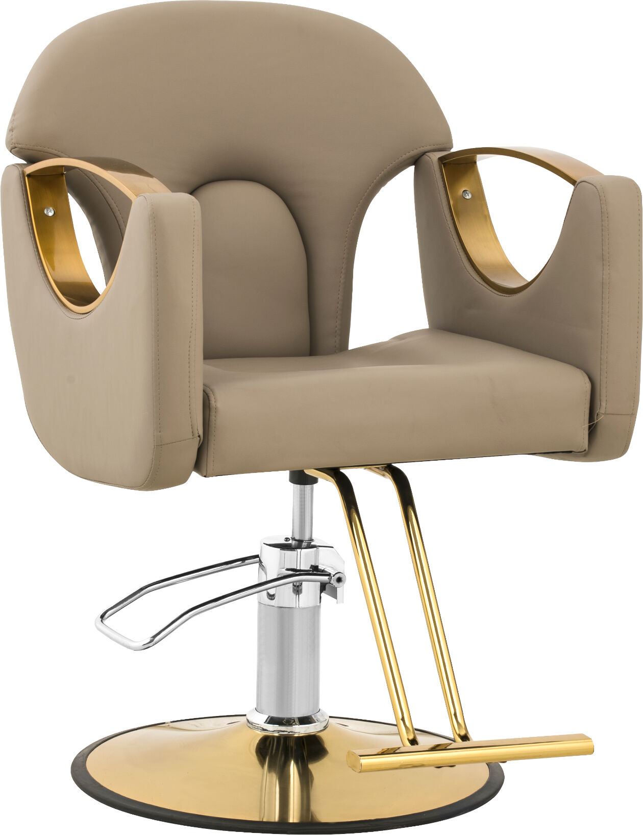 physa Salon Chair with Footrest - 53 - 64 cm - 180 kg - beige PHYSA BARTON BEIGE